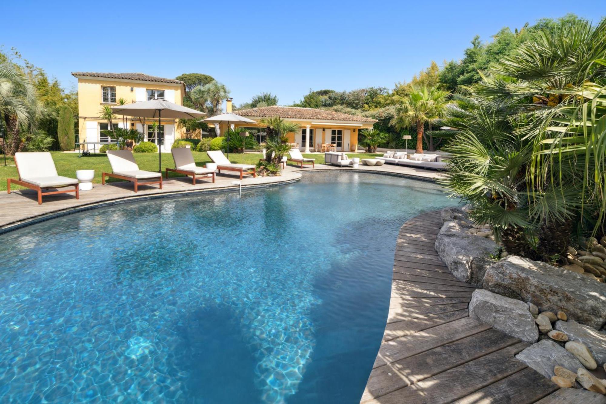 Grande Villa St-Tropez Area Avec Piscine Chauffee Gassin Exterior photo